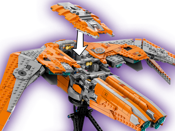 Lego Das Schiff der Wachter Корабль наблюдателей