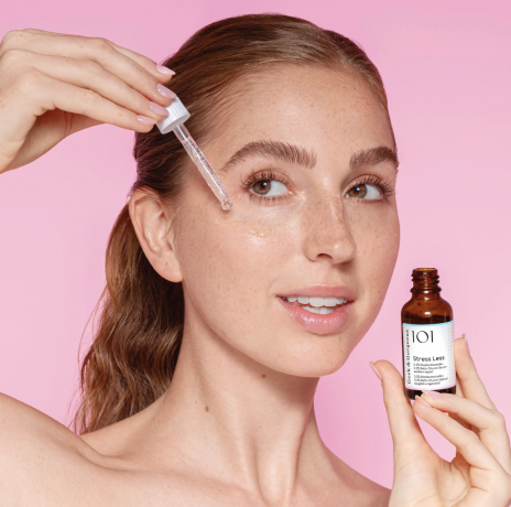 Geek & Gorgeous Stress Less 30ml x 2st, Успокаивающая сыворотка для лица с бета-глюканом,  для чувствительной кожи 30 мл x 2 шт