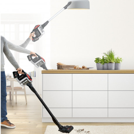 BOSCH BOSCH Akku-Stielstaubsauger Unlimited ProPower BSS81POW1, Serie 8, schwarz, beutellos, 18V Bosch Power for ALL, 5,0 Ah Akku, inkl. umfangreichem Zubehor  Беспроводной пылесос BOSCH Unlimited ProPower BSS81POW1, Series 8, черный, без мешка, Bosch Pow