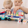 Melissa & Doug PAW Patrol ABC, Грузовик Paw Patrol Щенячий патруль для детей от 3 лет, США, 31 предмет, набор с буквами и фигурками, деревянный, разноцветный