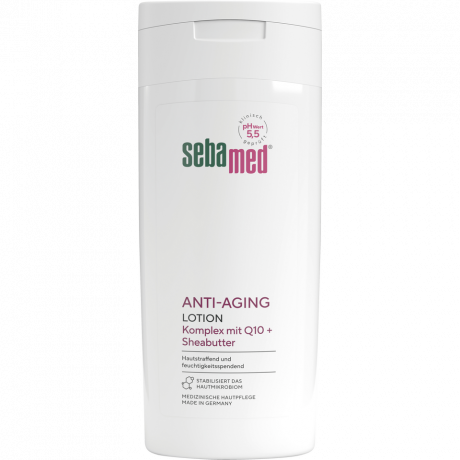 SEBAMED Anti-Aging Lotion, 200 ml, Себамед Антивозрастной лосьон для тела, Q10, укрепление и увлажнение, 200 мл