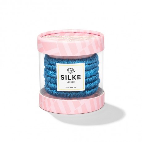 Silke London Bluebelle SILKE Hair Ties Powder Blue Bluebelle Резинки для волос SILKE