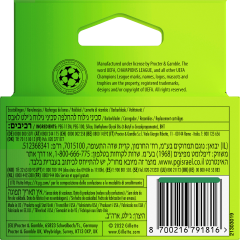 GILLETTE Rasierklingen, Labs Face, 4 St, Джилетт Сменные кассеты Labs Face для мужской бритвы, 4 шт.