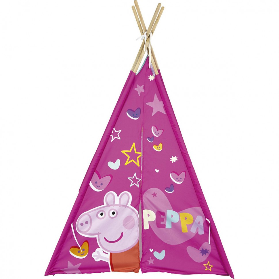 Купить Tipi Zelt PEPPA PIG Палатка-типи СВИНКА ПЕППА в интернет-магазине  Diskontshop.eu Германия всего за 5 215 руб. в