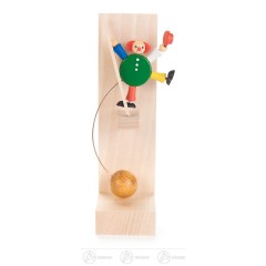 Spielzeug Schaukel-Clown Akrobat auf Leiter  Hohe ca 16 cm NEU Игрушка-качалка клоун-акробат на лестнице Высота около 16 см НОВИНКА