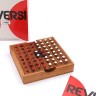 ROMBOL Reversi – Interessantes Strategiespiel fur 2 Personen aus edlem Holz Reversi – интересная стратегическая игра для двоих из ценных пород дерева