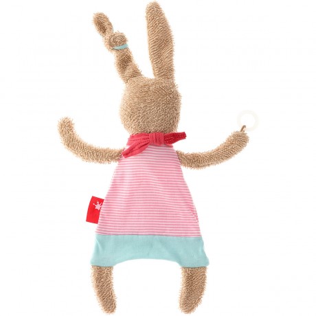 sigikid Schnuller-Schnuffeltuch Hase pink (38847) Соска-комбинезон кролик розовый (38847)