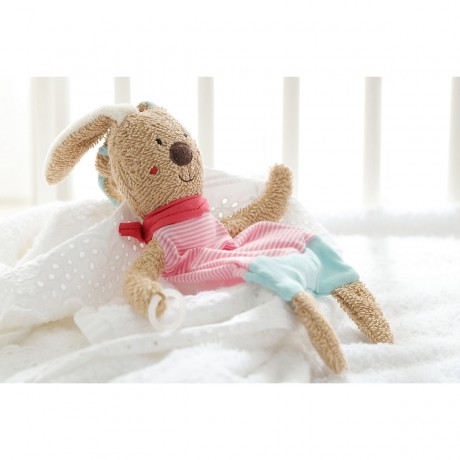 sigikid Schnuller-Schnuffeltuch Hase pink (38847) Соска-комбинезон кролик розовый (38847)