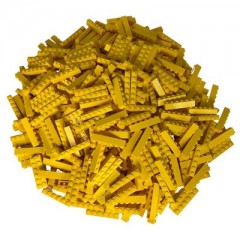 LEGO LEGO 1x6 Steine Gelb - 100 Stuck - Yellow bricks 3009 LEGO 1x6 кирпичи желтые - 100 штук - Желтые кирпичи 3009