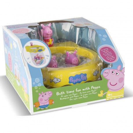 IMC Toys Peppa Pig Badenetz mit Figuren Банная сетка Свинка Пеппа с персонажами