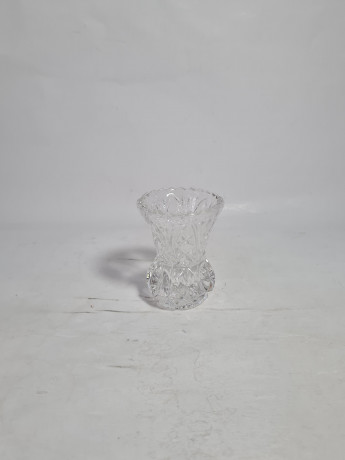 Ваза винтажная Zajeicar малая, хрусталь, 8 см, Германия, 1970-80гг.