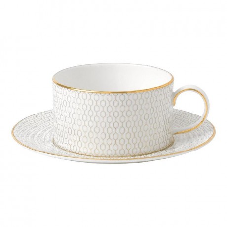 Wedgwood Wedgwood  Arris Kaffeetasse / Teetasse 0,18 L mit Untertasse 2-tlg. Wedgwood Arris кофейная/чайная чашка 0,18 л с блюдцем 2 шт.