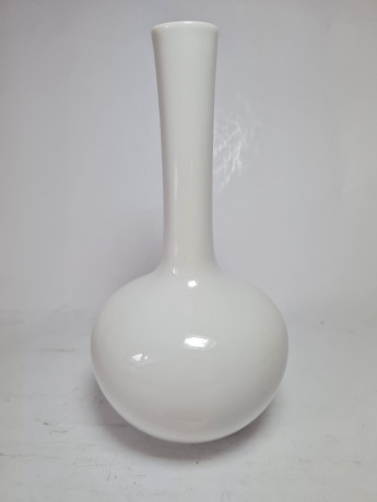 Heinrich Bavaria Белая фарфоровая ваза-кувшин для цветов, 16см x 8см, Германия, 1960-70гг.