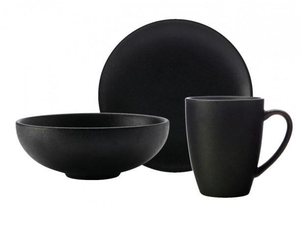 Maxwell & Williams Maxwell & Williams Starter-Set 3-tlg CAVIAR COLLECTION schwarz Стартовый набор Maxwell &amp; Williams из 3 предметов КОЛЛЕКЦИЯ ИКРЫ