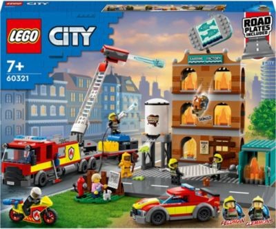 LEGO LEGO City 60321 Feuerwehreinsatz mit Loschtruppe LEGO City 60321 Пожарная команда с пожарным отрядом