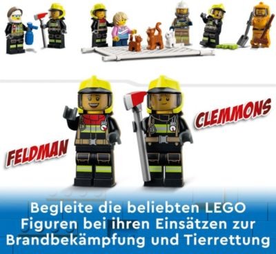 LEGO LEGO City 60321 Feuerwehreinsatz mit Loschtruppe LEGO City 60321 Пожарная команда с пожарным отрядом