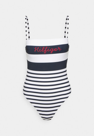 Tommy Hilfiger ONE PIECE Swimsuit desert sky ONE PIECE Купальник небо пустыни