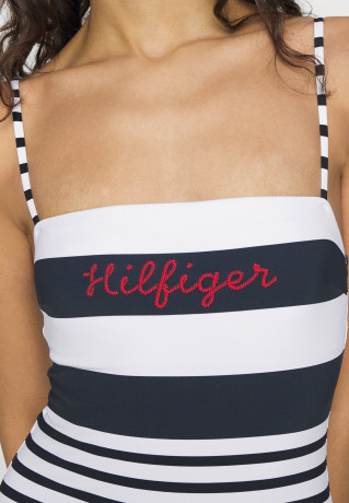 Tommy Hilfiger ONE PIECE Swimsuit desert sky ONE PIECE Купальник небо пустыни