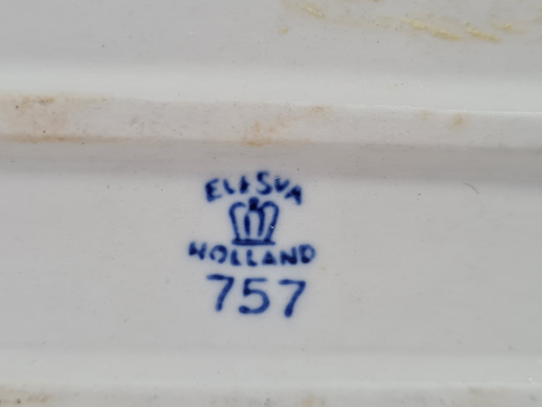 Подсвечник винтажный Elsava Holland с фигурой девочки, на одну свечу, фарфор, 12 х 9 см, Нидерланды, 1960-70гг.