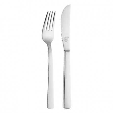 Zwilling Zwilling Dinner Edelstahl 18/10 Pizzabesteck Set 2-tlg. Набор столовых приборов для пиццы Zwilling Dinner из нержавеющей стали 18/10, 2 шт.