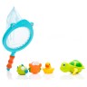 fillikid Badespielzeug Tiere mit Fischernetz Игрушечные животные с рыболовной сетью