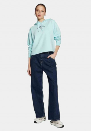 Tommy Hilfiger Hoodie azzurro толстовка с капюшоном лазурь