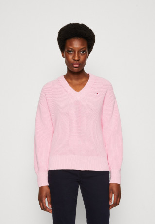 Tommy Hilfiger SWEATER Jumper classic pink СВИТЕРА Джемперы классический розовый