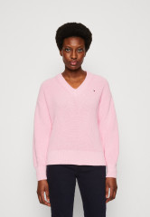 Tommy Hilfiger SWEATER Jumper classic pink СВИТЕРА Джемперы классический розовый