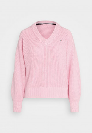 Tommy Hilfiger SWEATER Jumper classic pink СВИТЕРА Джемперы классический розовый