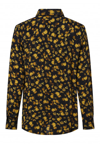 Tommy Hilfiger Button-down blouse marine gelb Блузка на пуговицах темно-желтый