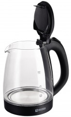 ecosa ecosa Wasserkocher EO-680, 1,7 l, 2200 W, Glaswasserkocher, Blaue LED-Beleuchtung, BPA-frei Чайник ecosa EO-680, 1,7 л, 2200 Вт, стеклянный чайник, синяя светодиодная подсветка, не содержит BPA