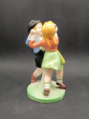 Статуэтка винтажная Im Stil Goebel &quot;Танец&quot;, фарфор, 15.5 см, Германия, 1960-70гг.