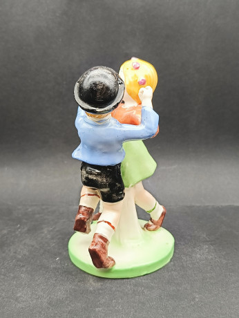 Статуэтка винтажная Im Stil Goebel "Танец", фарфор, 15.5 см, Германия, 1960-70гг.