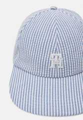 Tommy Hilfiger SUMMER SEERSUCKER Cap blue coast  SUMMER SEERSUCKER Кепка голубое побережье