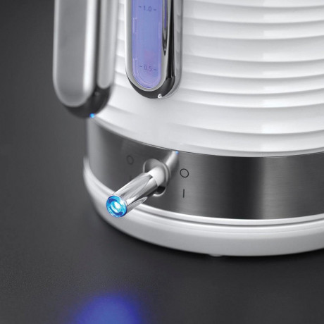 RUSSELL HOBBS RUSSELL HOBBS Wasserkocher Inspire 24360-70, 1,7 l, 2400 W, herausnehmbarer Kalkfilter, energiesparend  RUSSELL HOBBS Inspire 24360-70 Чайник, 1,7 л, 2400 Вт, съемный фильтр от накипи, энергосберегающий