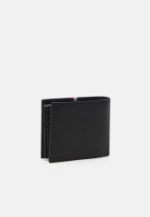 Tommy Hilfiger TH PREM LEA CC FLAP AND COIN Wallet black TH PREM LEA CC FLAP AND COIN Бумажник черный