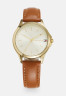 Tommy Hilfiger HAND CASE SET Watch brown/gold-coloured НАБОР ЧЕХОЛ ДЛЯ РУК Часы коричневый/золотистый
