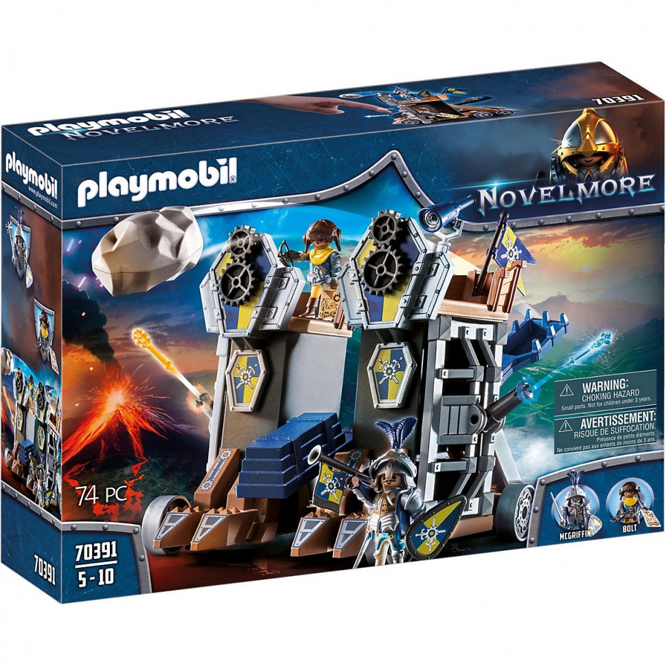 Купить PLAYMOBIL PLAYMOBIL 70391 Novelmore Mobile Katapultfestung PLAYMOBIL  70391 Мобильная катапульта Novelmore Fortress в интернет-магазине  Diskontshop.eu Германия всего за 5 085 руб. в