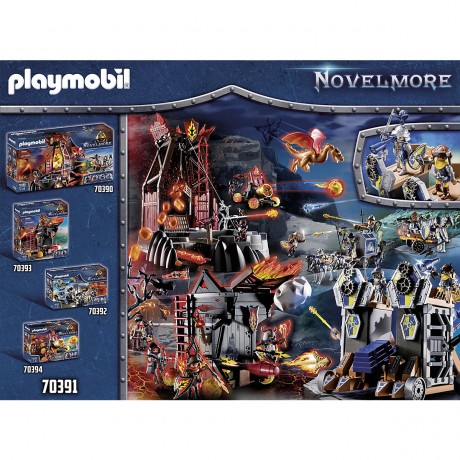 PLAYMOBIL PLAYMOBIL 70391 Novelmore Mobile Katapultfestung PLAYMOBIL 70391 Мобильная катапульта Novelmore Fortress