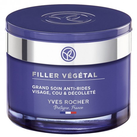 Yves Rocher Filler Vegetal Anti-Falten Intensivpflege Gesicht, Hals  Filler Vegetal Интенсивный уход против морщин Лицо, шея