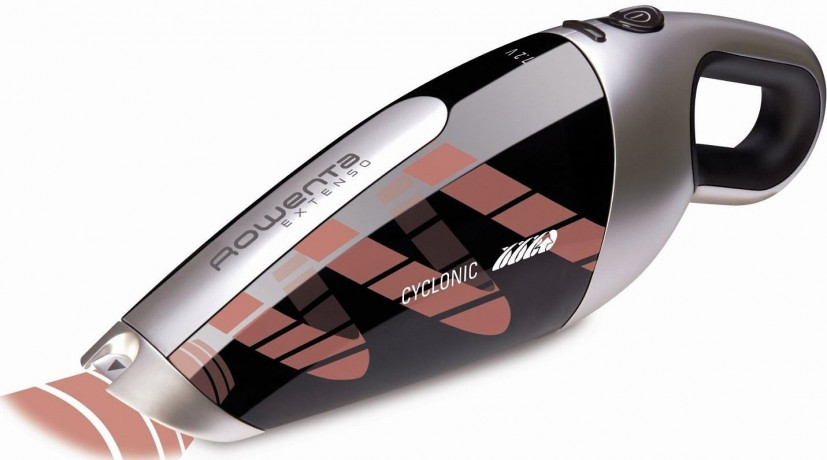 Rowenta Rowenta Akku-Handstaubsauger AC4769 Extenso Cyclonic, beutellos, 350 ml Staubaufnahme, kabellos, Integrierte Teleskopfugenduse Беспроводной ручной пылесос Rowenta AC4769 Extenso Cyclonic, без мешка, сбор пыли 350 мл, беспроводной, встроенная теле
