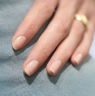 Manucurist Green Nagellack Beige, 15ml, Лак для ногтей Beige (Франция), стойкое покрытие без сколов, безопасная растительная формула 9 Free, 15мл 