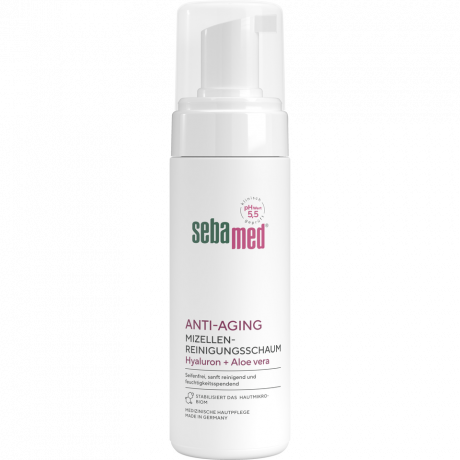 SEBAMED Anti-Aging Mizellen-Reinigungsschaum, 150 g, Себамед Антивозрастная мицеллярная пенка для умывания, Q10, очищение, 150 г