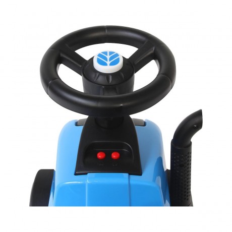 Jamara Rutscher New Holland T7 Traktor blau Трактор Rider New Holland T7 синий