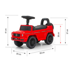 Rutschauto Milly Mally Ride on MERCEDES G350d Толкать Милли Малли Поездка на MERCEDES G350d