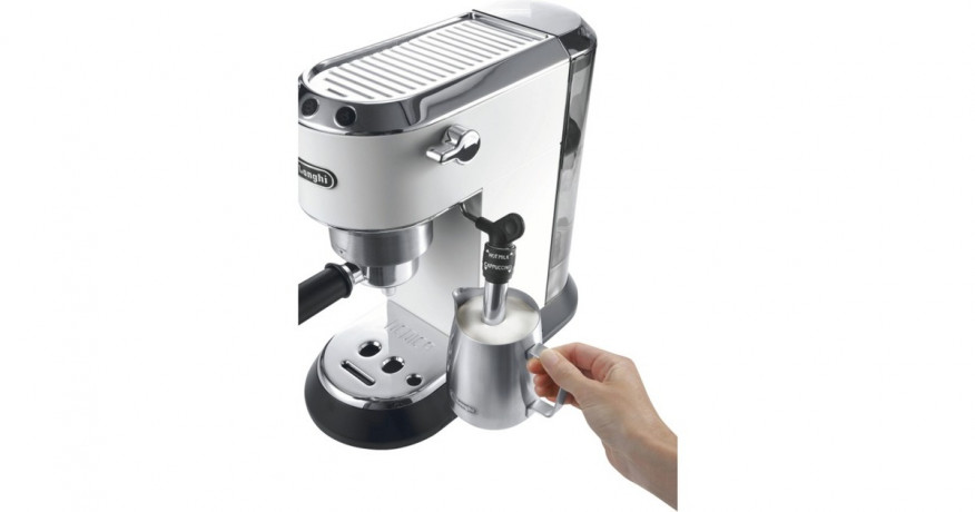 DeLonghi DeLonghi Dedica Style EC 685.W, Espressomaschine weiss/silber (glanzend)  weiss, silber (glanzend) DeLonghi Dedica Style EC 685.W, кофемашина белый/серебристый (глянцевый)