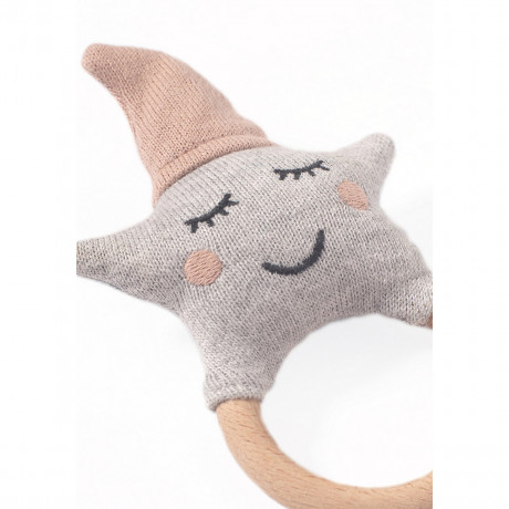 nordic coast company Babyrassel Baby Rassel Stern Rasseln Детская погремушка Детская погремушка Звездные погремушки