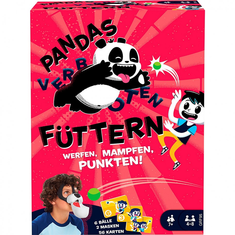 Купить Mattel Mattel Games Pandas futtern (verboten) Mattel Games Кормление  панд (запрещено) в интернет-магазине Diskontshop.eu Германия всего за 2 085  руб. в