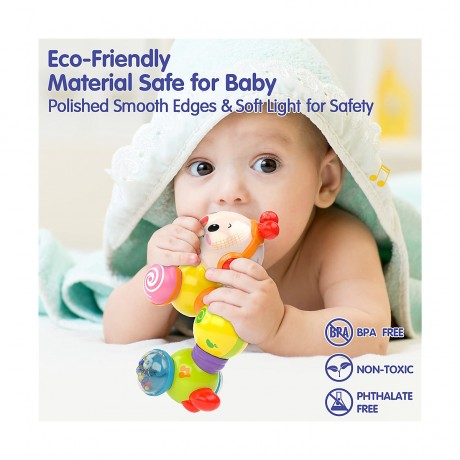 Vetaka Krabbelspielzeug Raupenspielzeug fur Kinder Ползающая игрушка гусеница для детей