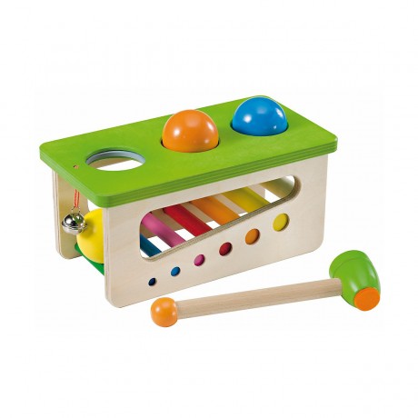Selecta Motorikspielzeug Battino (mit leiser Hammerseite) Игрушка для моторики Battino (с мягким молоточком)